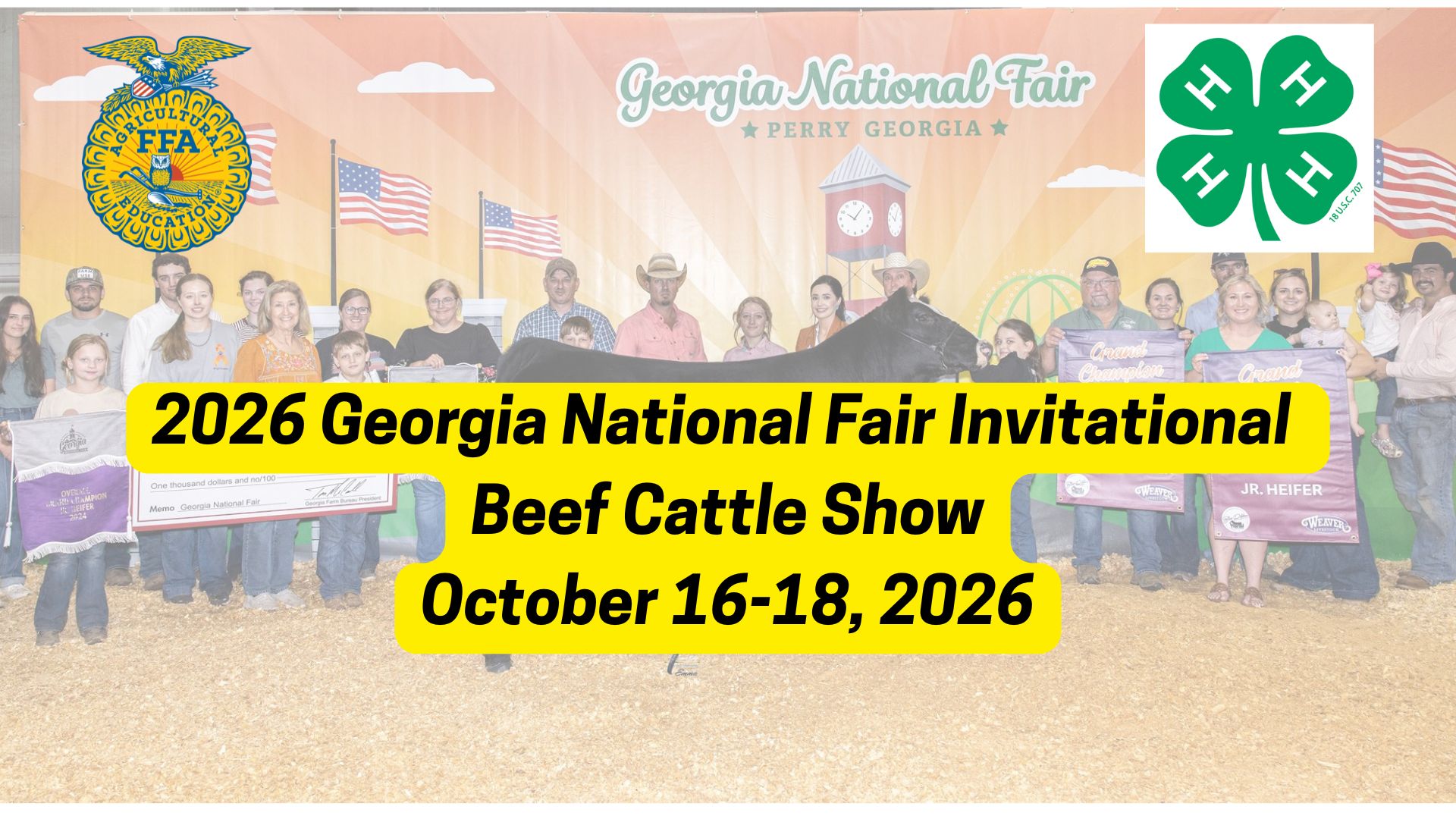 Image for 2026 Georgia National Fair Invitaional Beef Cattle Show